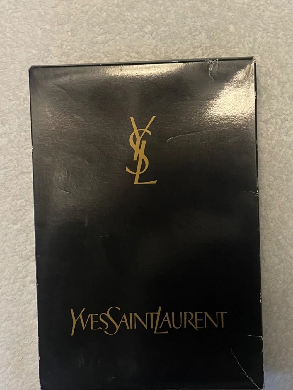 YSL Yves Saint Laurent Guest Towel Set NWT 2pc Cotton Japan Uchino SG10032 Size